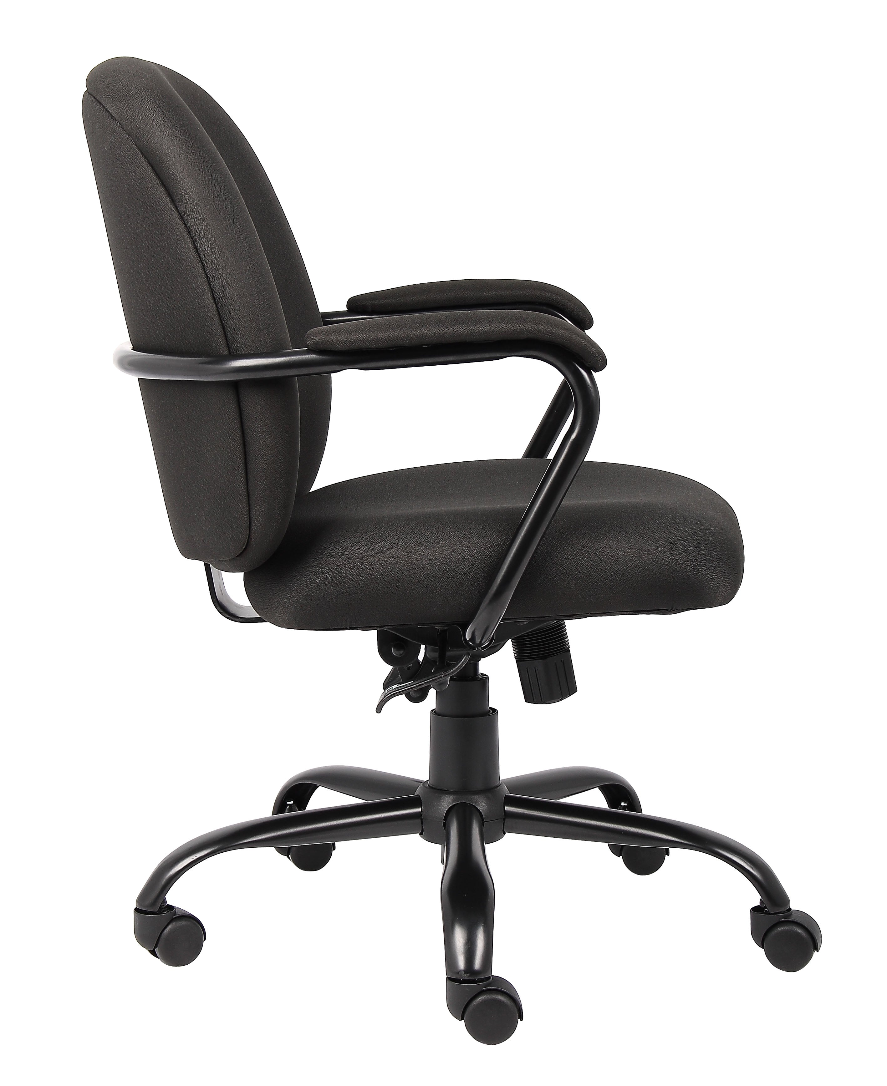 Boss Heavy Duty Task Chair B670 - Ergonomic Office Chair with Adjustable Height & Lumbar Support for Home & Business Workspaces