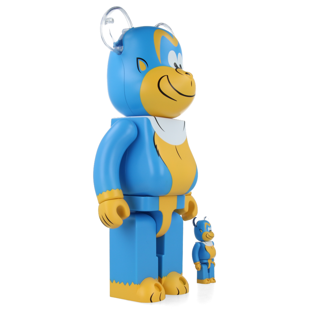 400% + 100% Bearbrick King Kombo (Kellogg's) Collectible Toy Set - Limited Edition Vinyl Art Figures for Display & Home Decor