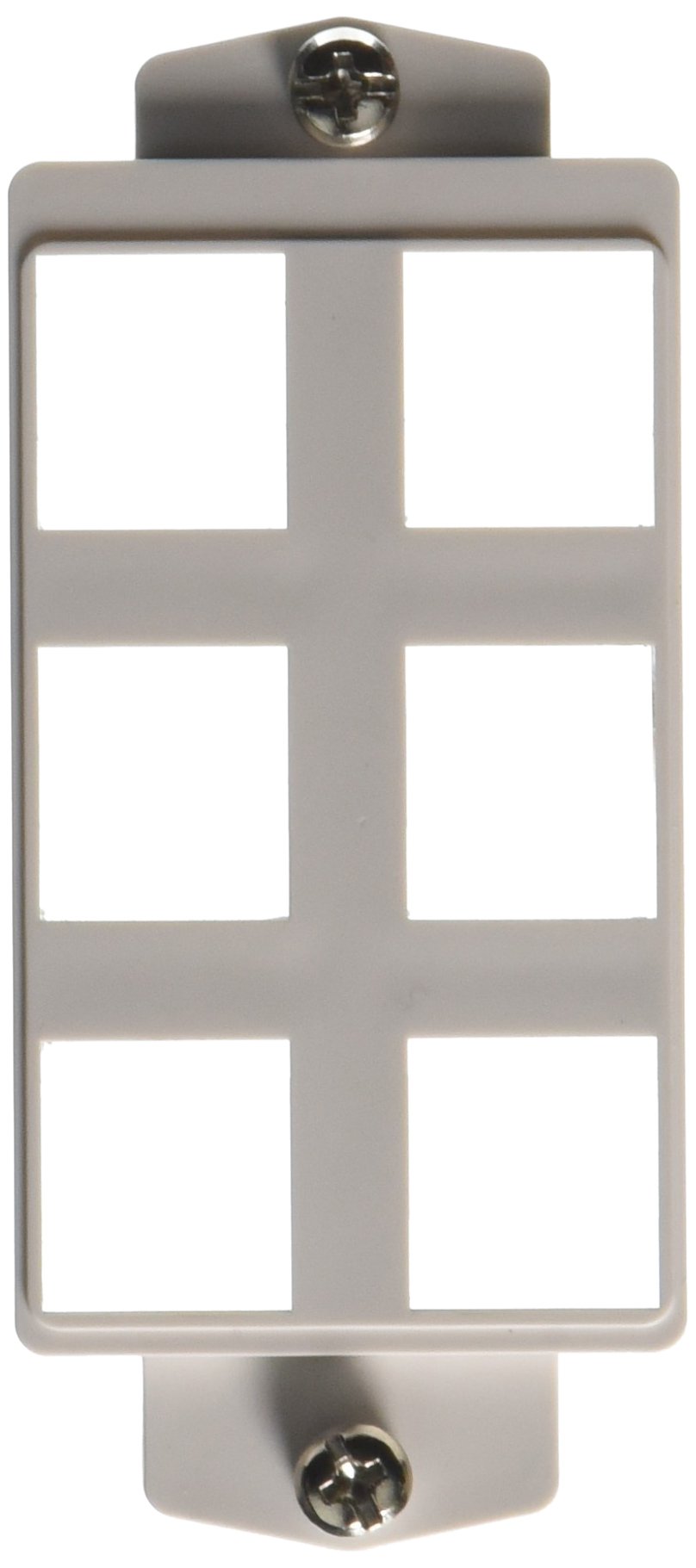 Sewell WallBlade Keystone Jack Plate - 2 Pack for Home & Office Networking