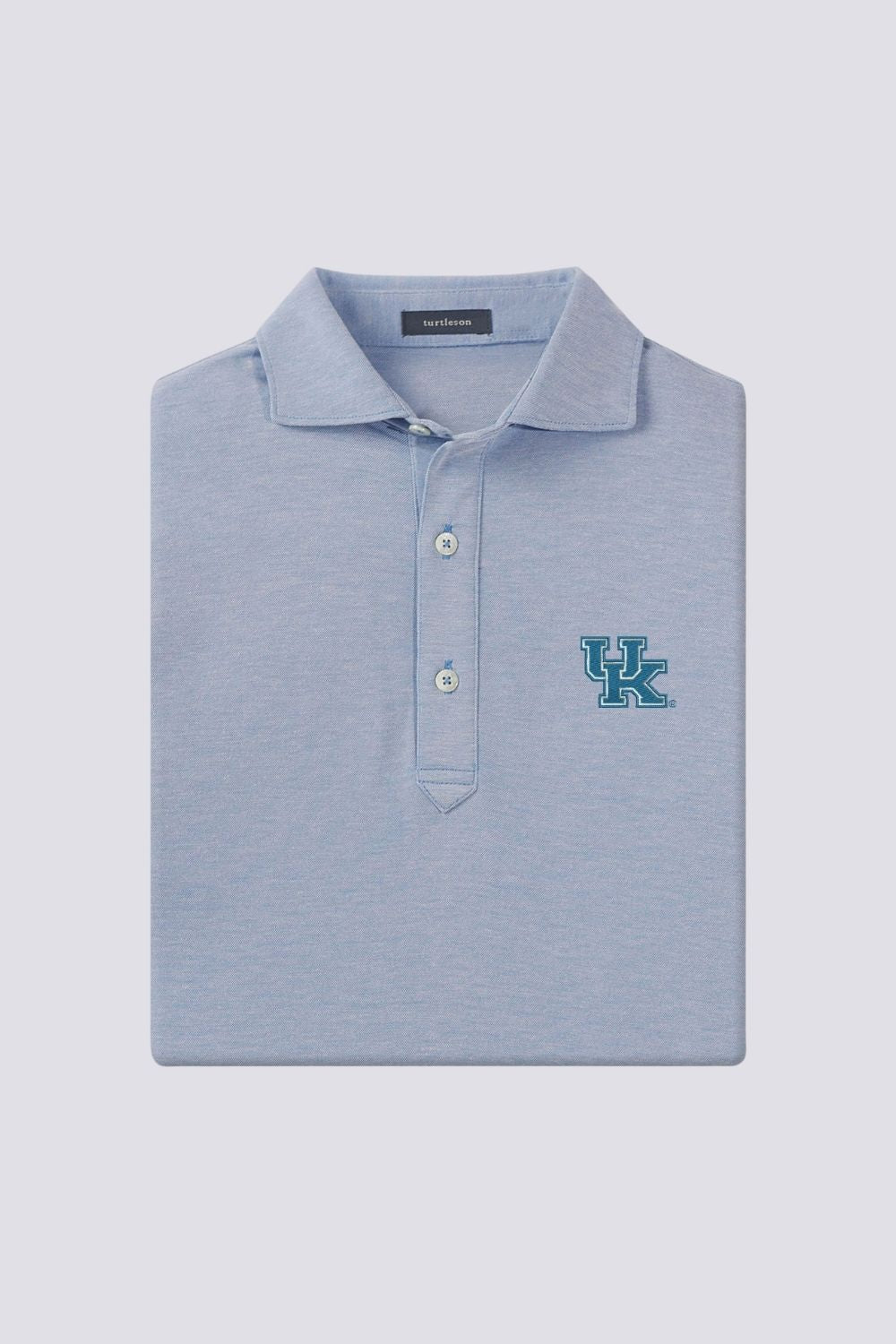 Lester Oxford Polo Shirt - University of Kentucky Official Licensed Apparel | Men's Classic Cotton Button-Down Collar Shirt for School Spirit, Campus Wear & Casual Outfits