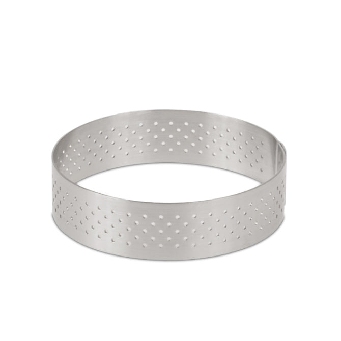 Valrhona Perforated Tart Rings 0.78