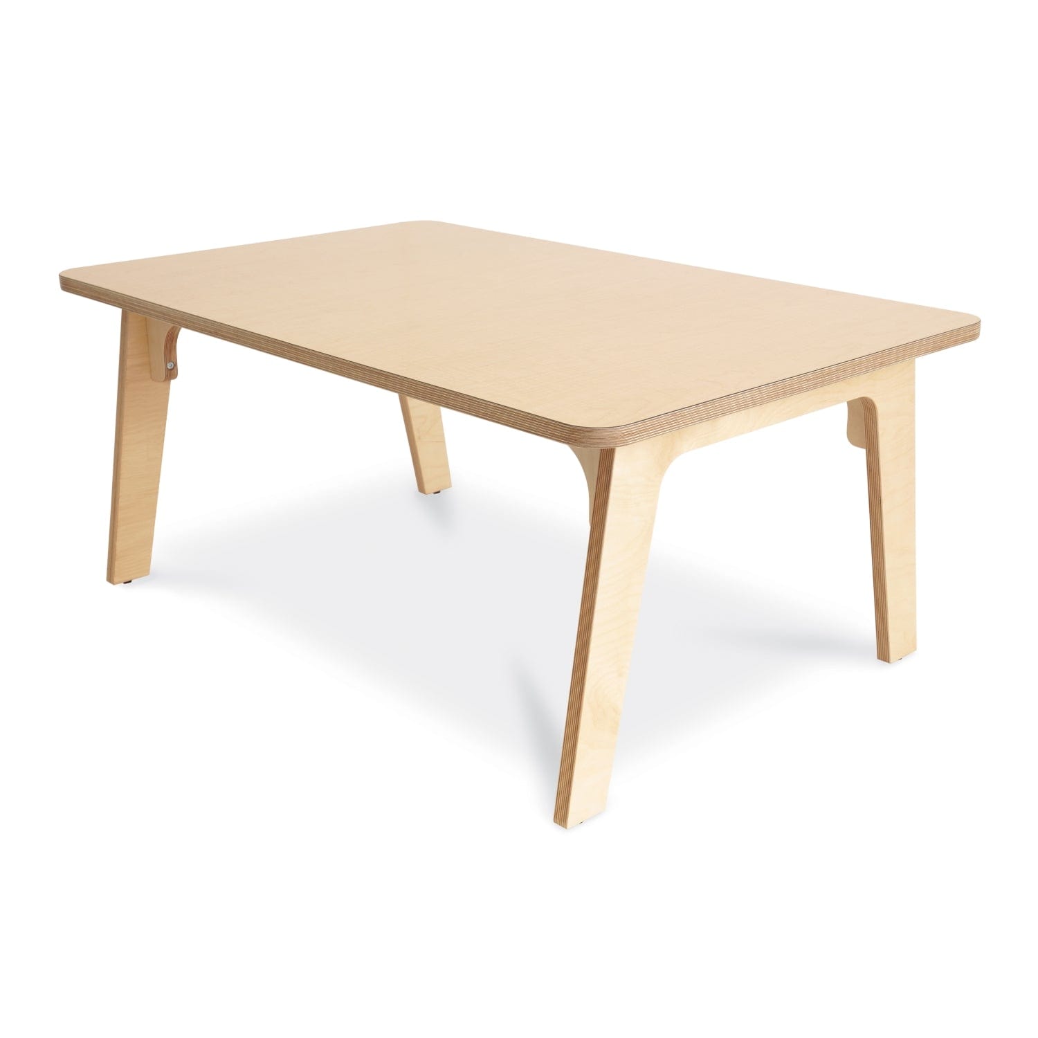 Whitney Plus Rectangle Table - 20 Inch Height - Modern Dining Table for Kitchen, Living Room & Office - Perfect for Small Spaces & Family Gatherings