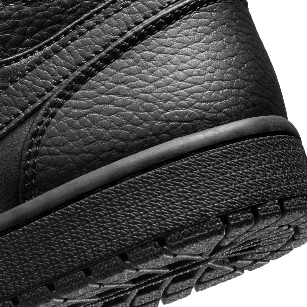 Nike Men's High-Top Basketball Sneakers - Black (091) - Size 9.5 - Perfect for Court Performance & Street Style