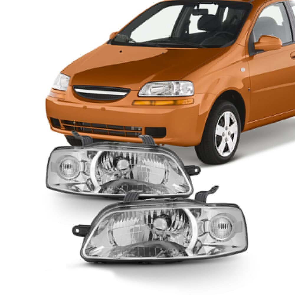 JORMSPH Replacement Headlights for 04-07 & 06-08 Hatchback - Left & Right Side Pair - Perfect for Night Driving & Auto Restoration Projects