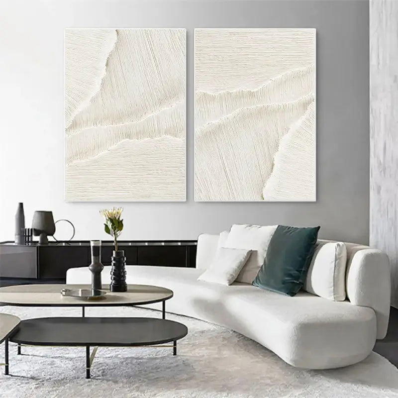 Custom Handmade Paintings Set of 2 - Wall Art Decor for Living Room, Bedroom & Office | Perfect Gift Idea | #MM057
