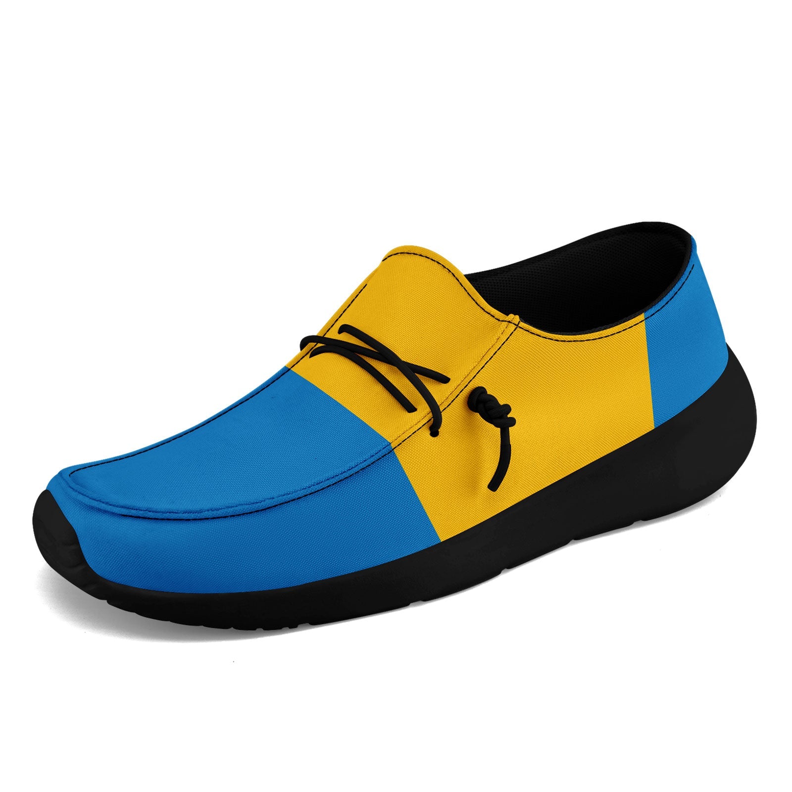 Custom Los Angeles Blue & Yellow Personalized Sneakers - Unisex High-Top Fashion Sneaker FN018 D020278 - Perfect for Streetwear, Casual Outfits & Sneaker Collectors