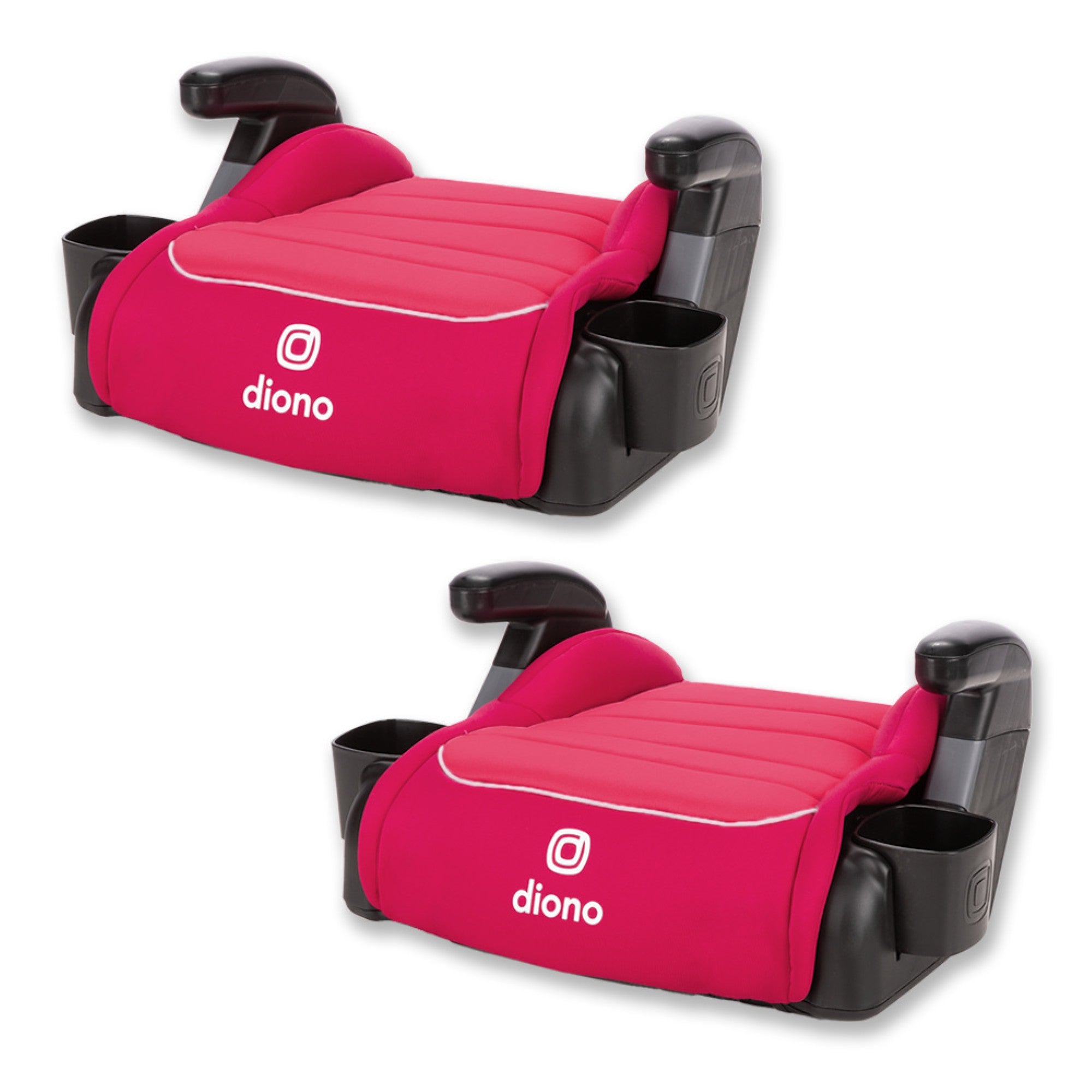 Diono Connect3 Backless Booster Car Seat for Kids - Pack of 2 | Lightweight & Portable | Ideal for Travel, School Carpool & Everyday Use