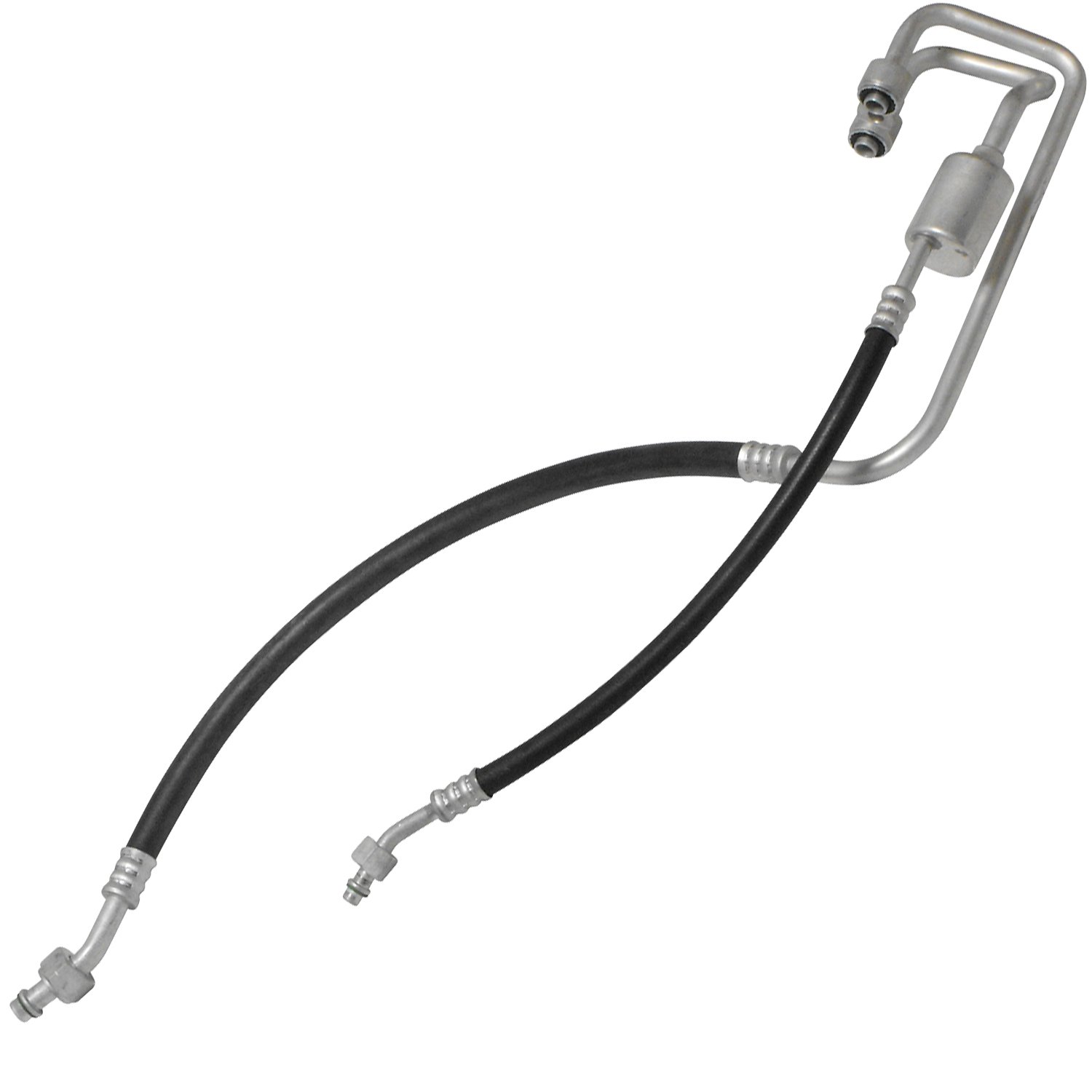 Universal Air Conditioner Hose Assembly HA 10498C - A/C Manifold Kit for Car & Truck AC Repair - Perfect for Mechanics & DIY Auto Maintenance