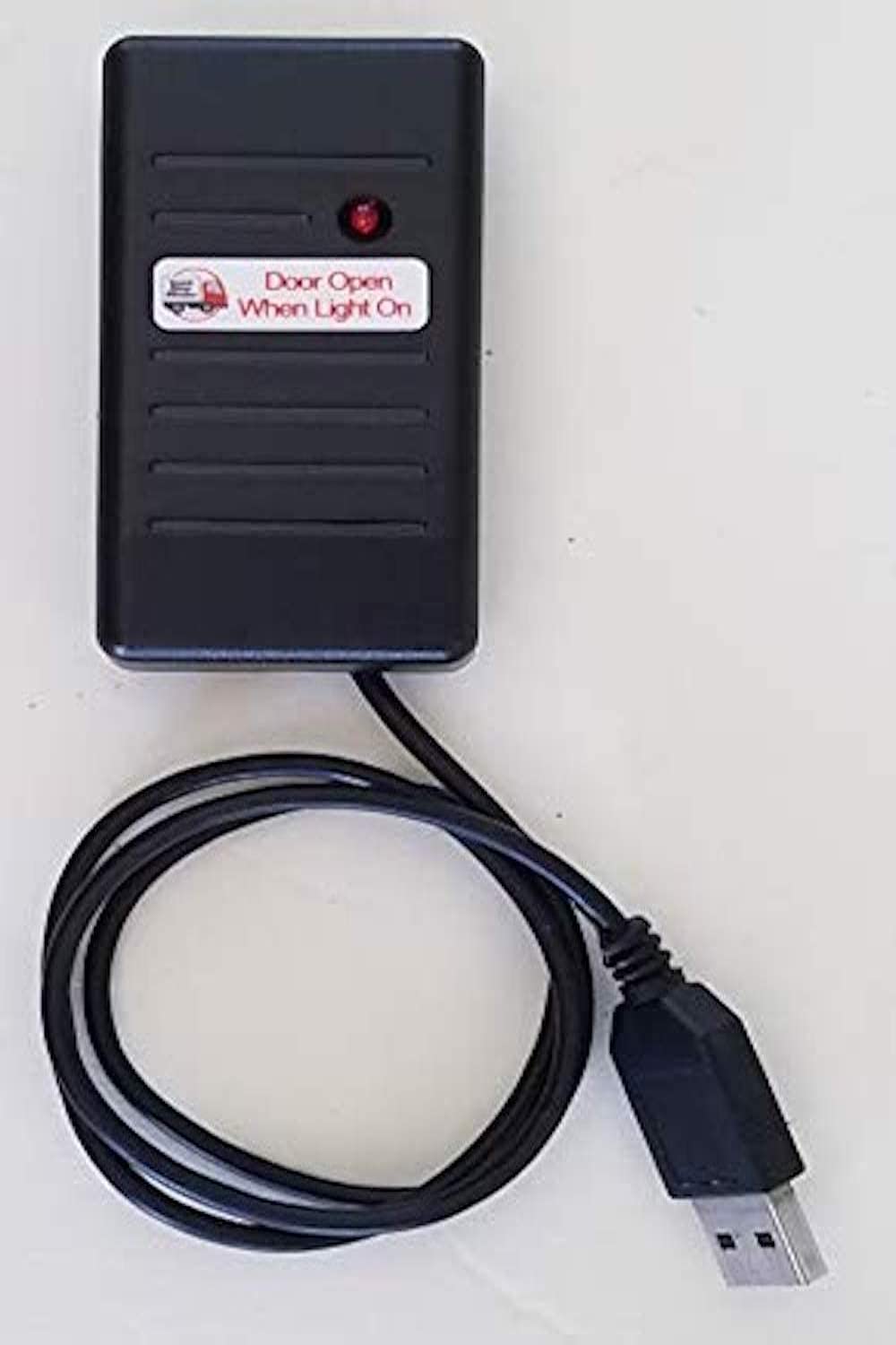 Roll-Up Door Monitor Alarm System - Wireless Security Sensor for Garage & Warehouse - Easy Installation & Real-Time Alerts for Home & Business Safety