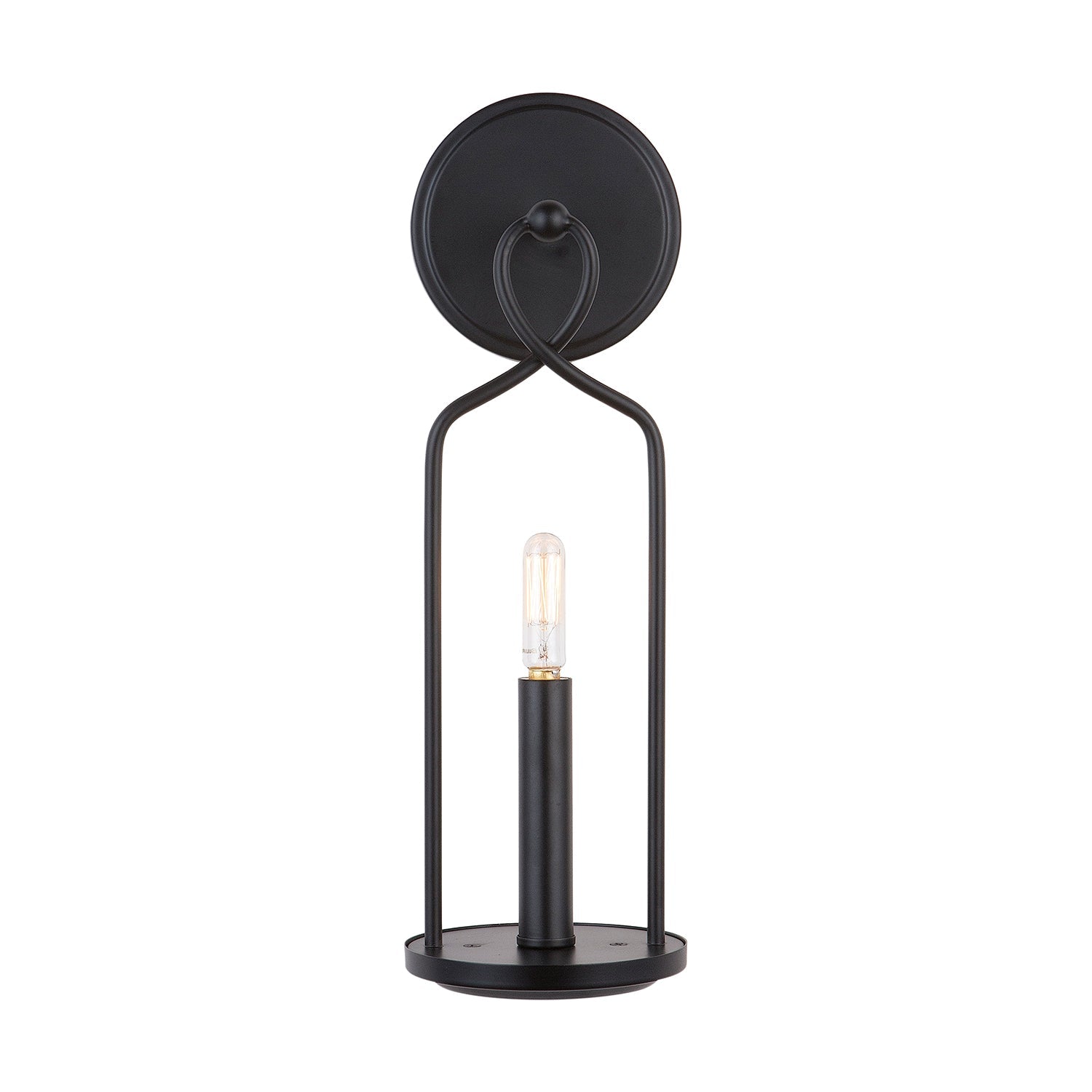 Capital Lighting One Light Wall Sconce - Modern Wall Light Fixture for Bedroom, Living Room, Hallway | Indoor Lighting Decor | Easy Installation | Energy Efficient LED Compatible