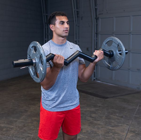 Body Solid Olympic Fat Grip Curl Bar 48