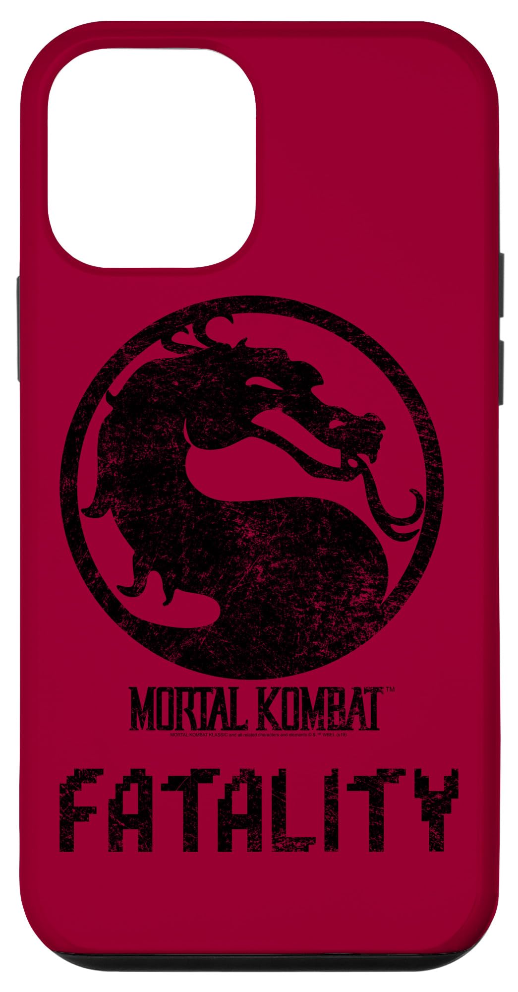 iPhone 12 Mini Mortal Kombat Klassic Fatality Case - Durable Protective Cover for Gaming Fans - Perfect for Showcasing Your Fighting Game Passion at School, Work or Gaming Events