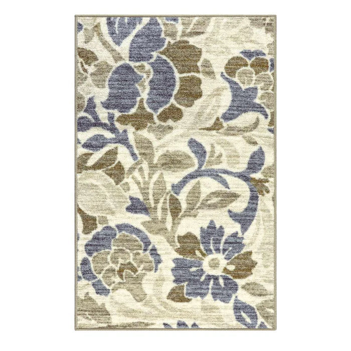 Roselyn Classic Floral Indoor Area Rug - Non-Slip Soft Living Room Carpet, Bedroom Runner Rug for Home Decor - Perfect for Hallway, Dining Room & Cozy Spaces