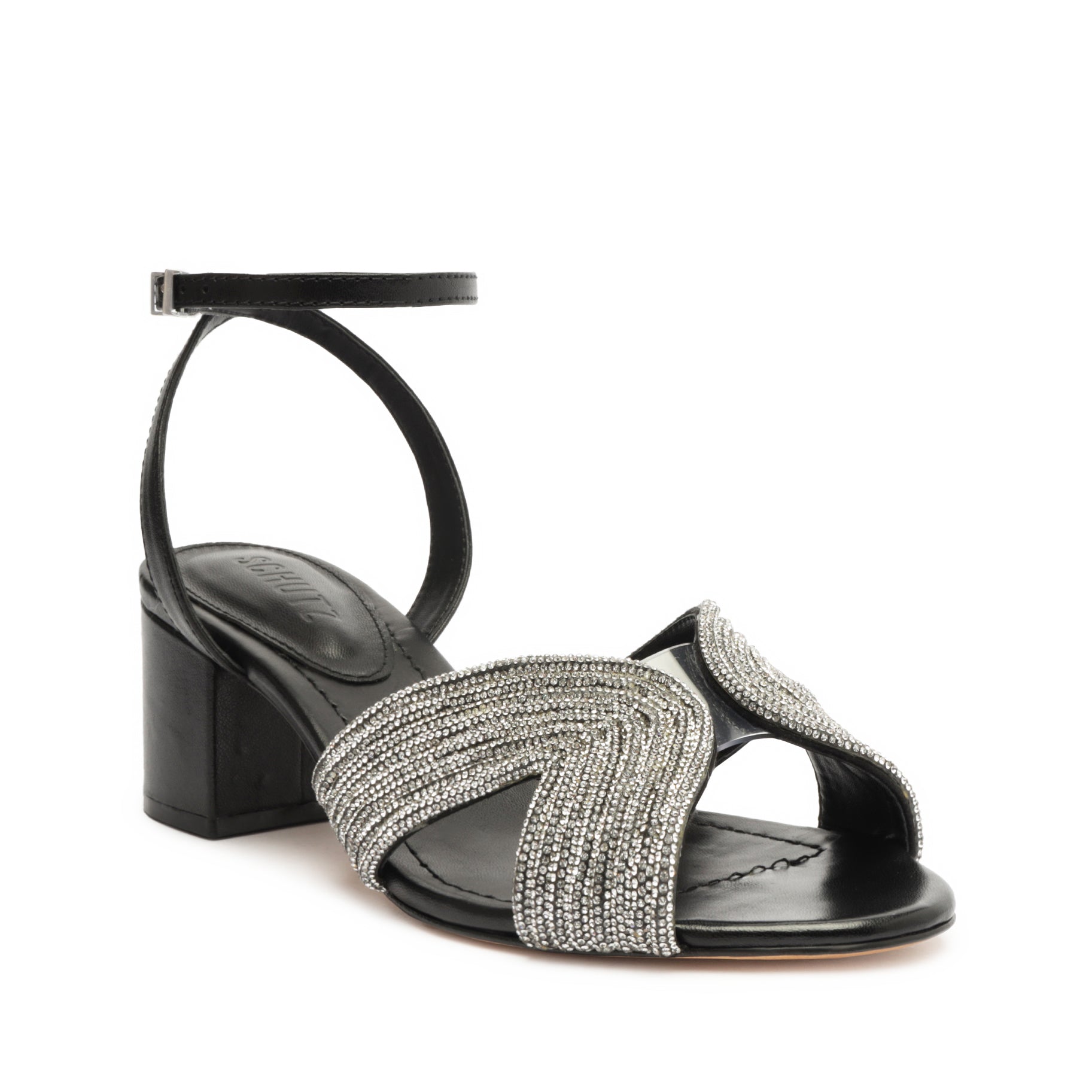 Hattie Mid Block Leather Sandal - Women's Comfortable Chunky Heel Sandals for Summer | Perfect for Beach, Vacation & Casual Outfits