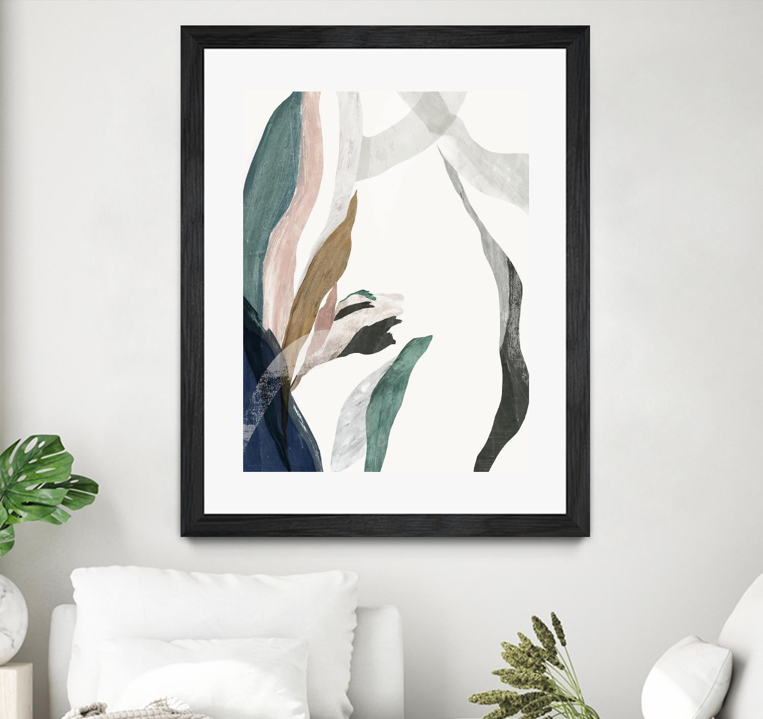 Arabesque I - Elegant Home Decor Wall Art for Living Room, Bedroom & Office - Perfect for Modern & Classic Interior Design Styles