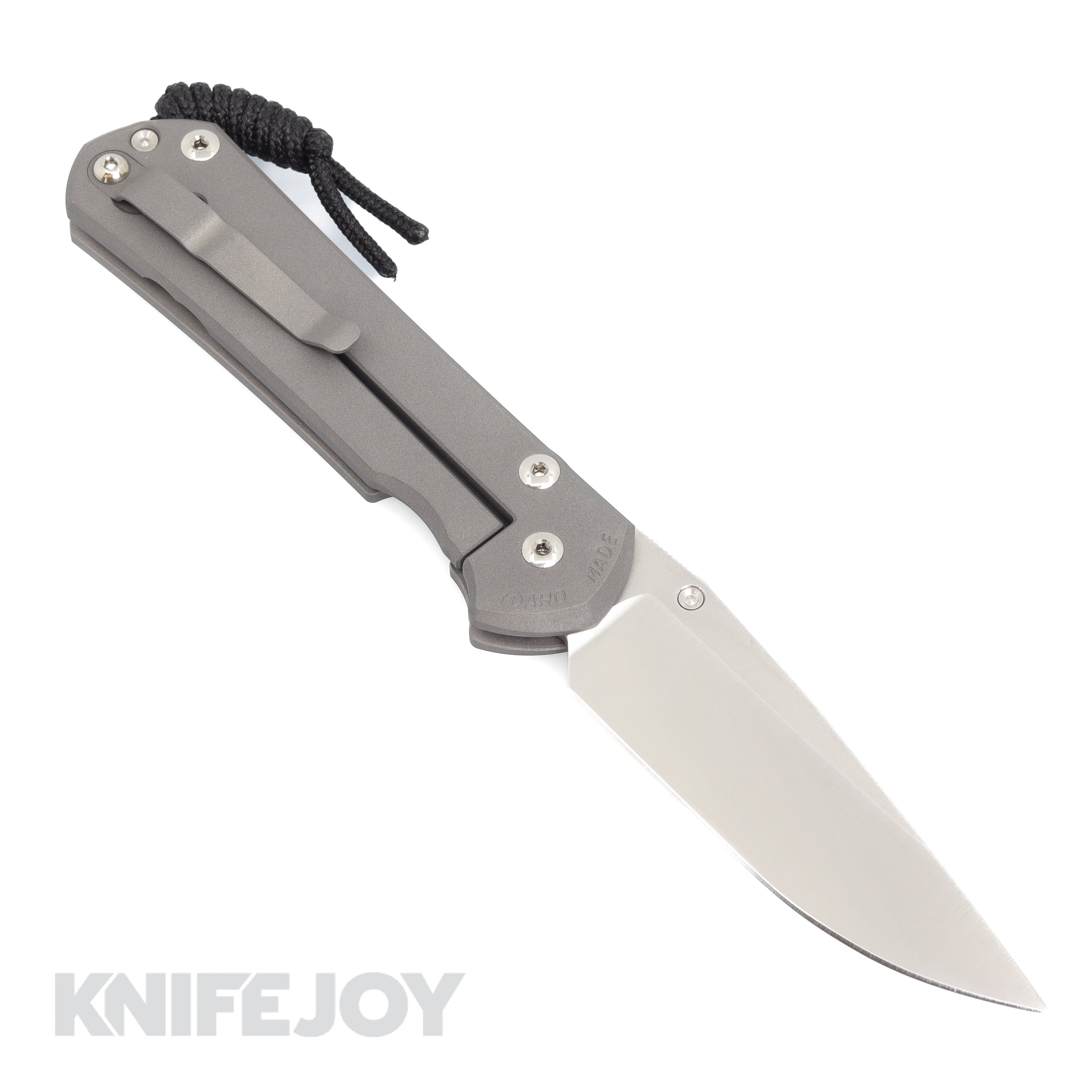 Chris Reeve Knives Large Sebenza 31 Folding Pocket Knife - Cabochon Drop Point Blade with Unique Graphic Handles & Triple Mosaic Opal Inlays | EDC, Outdoor Survival, Camping, Hunting, Collectors Gift
