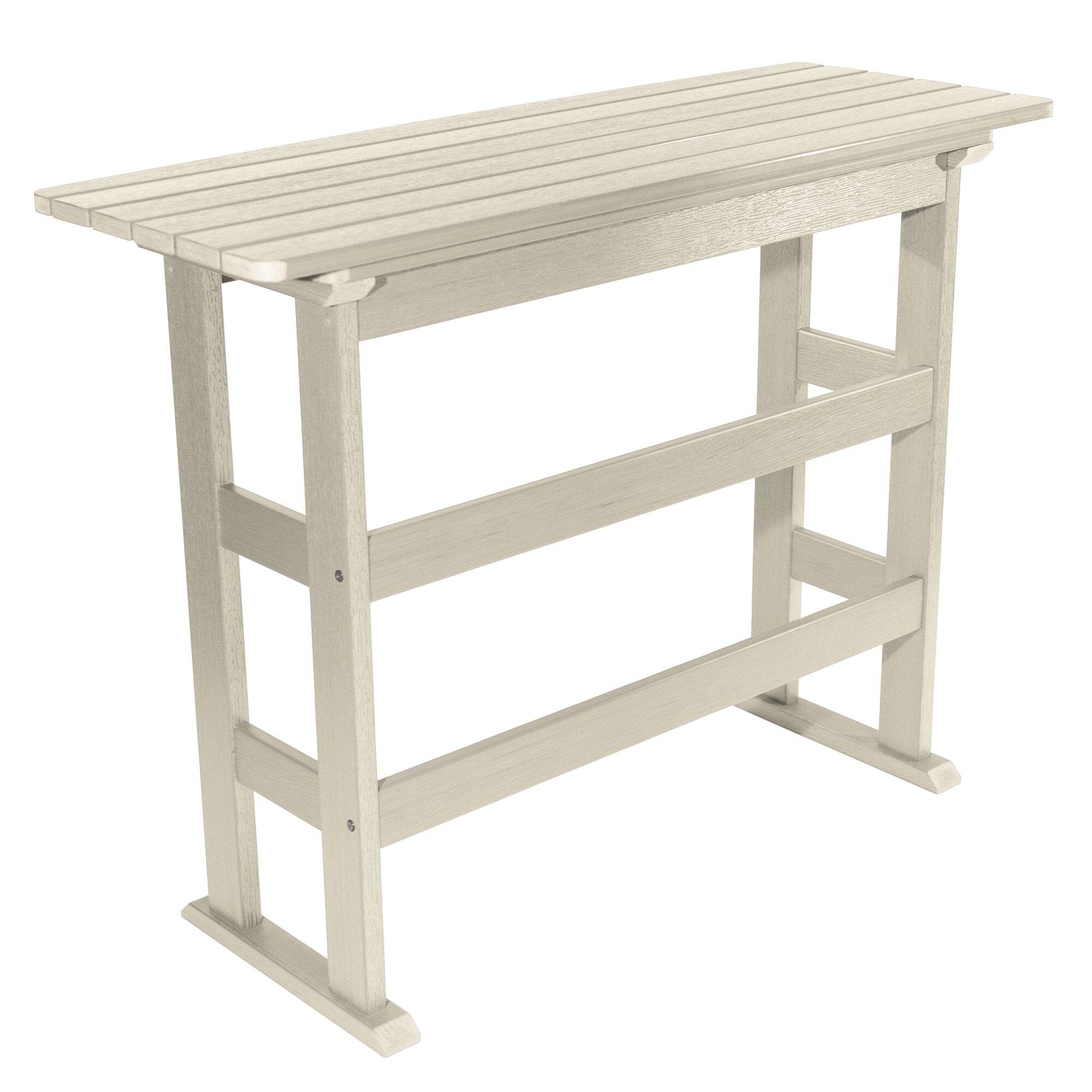 Refurbished Lehigh Bar Height Balcony Table - Outdoor Bistro Set for Patio, Deck & Small Spaces - Perfect for Coffee, Dining & Relaxing
