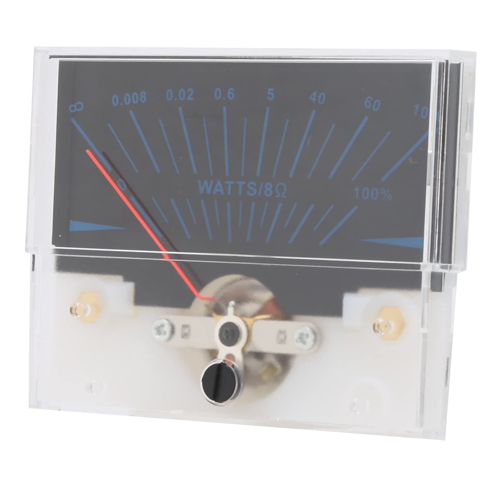 Professional VU Meter for Power Amplifier - Accurate Audio Level Indicator for Home Studio, DJ Equipment & Sound Systems
