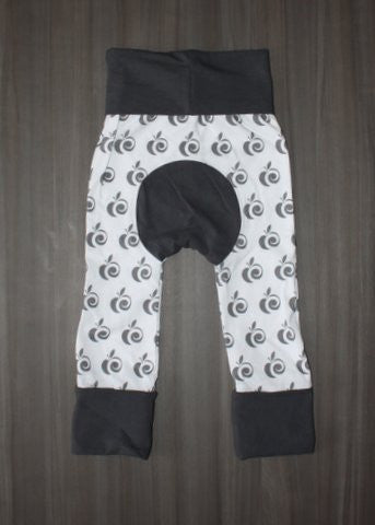 Organic Cotton Grow With Me Baby Pants - Adjustable Waistband for 0-24 Months | Soft & Breathable Cloth Diaper Cover | Perfect for Playtime, Daycare & Outdoor Adventures