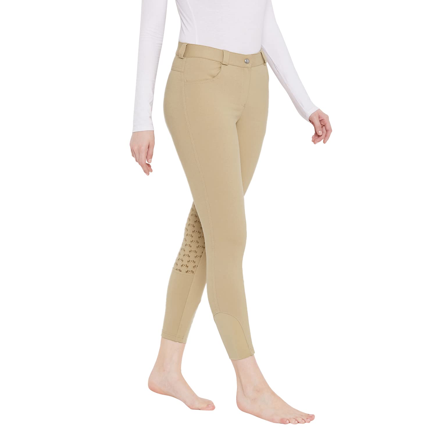 Equine Couture Heather Full Seat Breech - Premium Equestrian Riding Pants for Women - Comfortable & Stylish Horseback Riding Breeches for Dressage, Jumping & Show Competitions