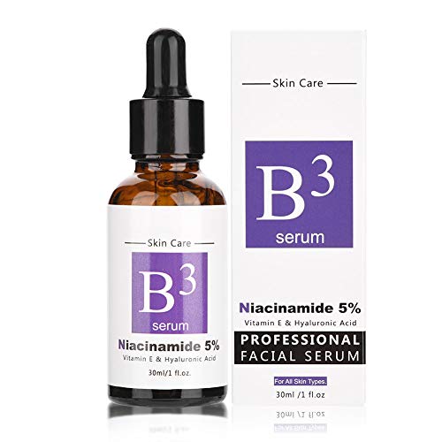 Best Hyaluronic Acid Serum with Niacinamide - Anti-Wrinkle & Firming Face Serum for Deep Hydration | Natural Moisturizer for Dry Skin - Perfect for Daily Skincare Routine at Home, Office & Travel