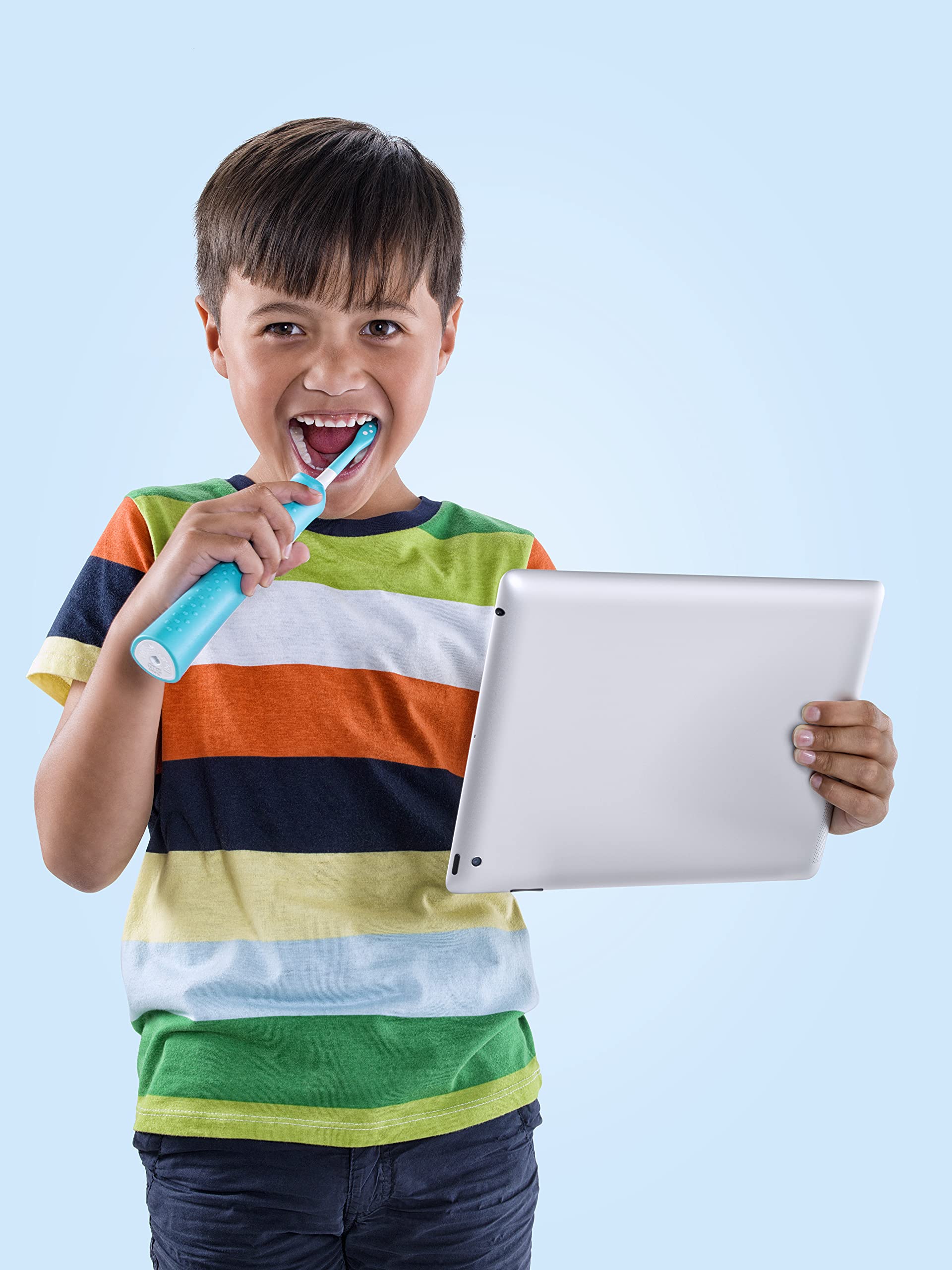 Philips Sonicare Kids Bluetooth Electric Toothbrush - 2 Pack Rechargeable with Built-in Timer | Perfect for Children's Daily Oral Care & Travel