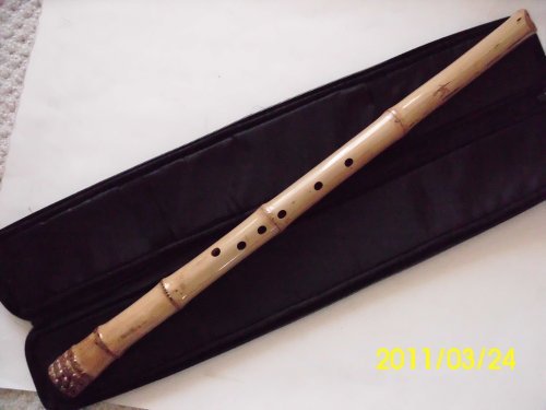 7 Hole Shakuhachi Dongxiao Bamboo Flute - G Key Traditional Japanese Zen Meditation Instrument for Beginners & Professionals - Perfect for Zen Practice, Music Therapy & Cultural Performances
