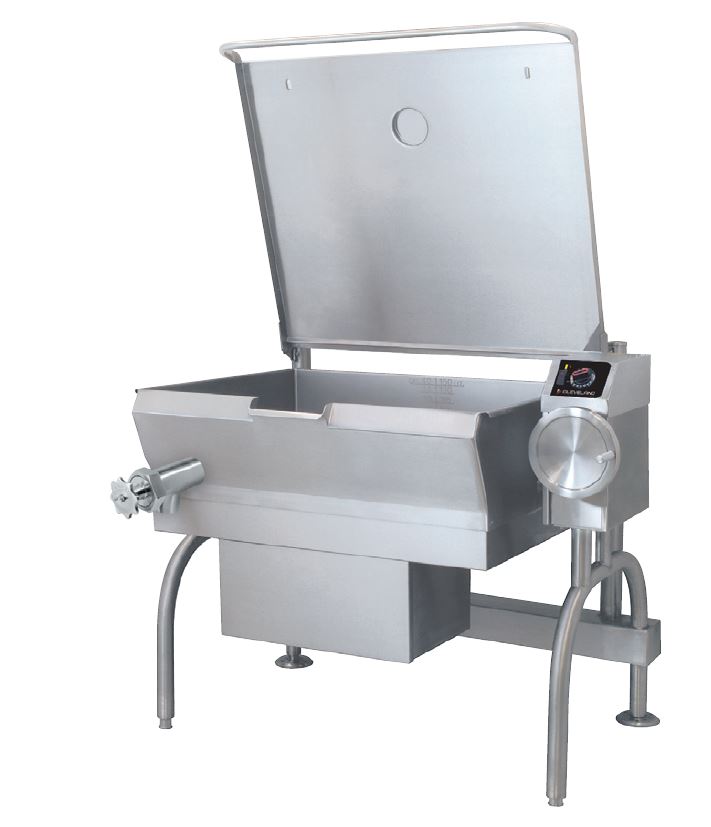 **30 Gallon Tilt Skillet by Garland Cleveland - Commercial Natural Gas Powered Griddle for Restaurants, Catering & Large-Scale Cooking**