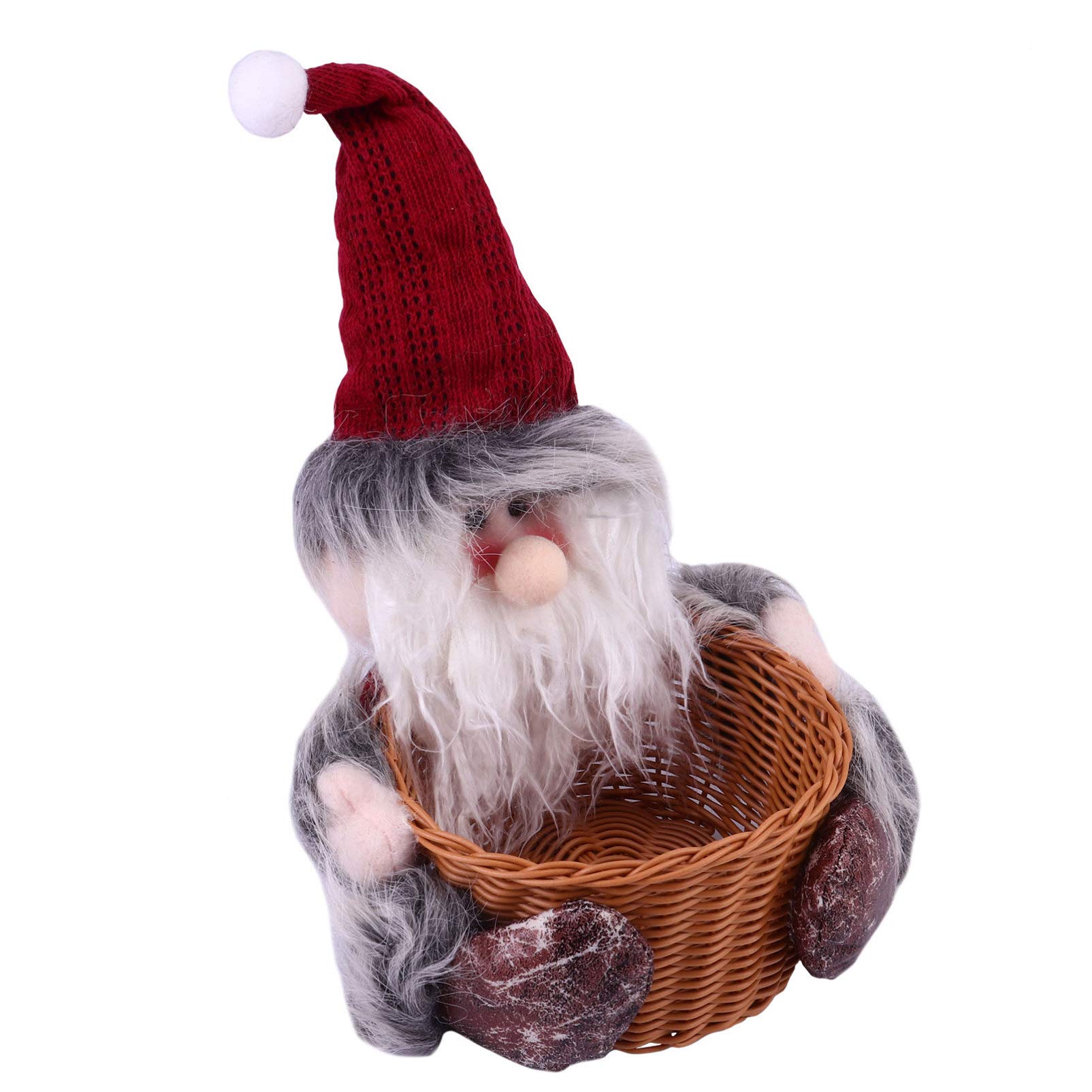 DOITOOL Christmas Fruit Storage Basket - Candy Holder, Household Organizer, Party Decor - Perfect for Holiday Gifts, Kitchen Storage & Festive Decorations