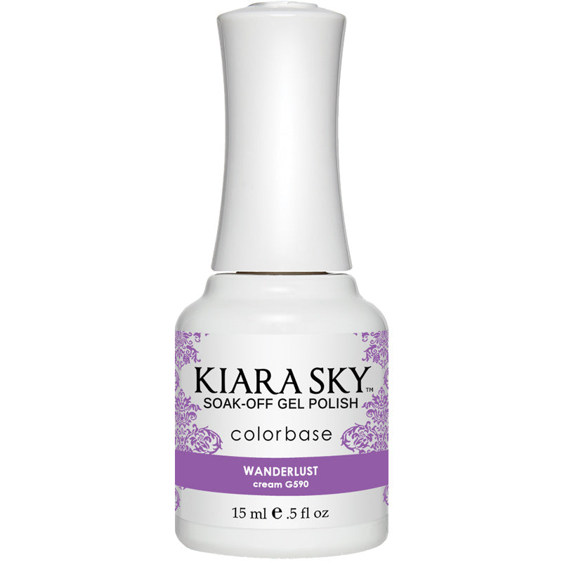 Gel Polish G590 Wanderlust - Long Lasting Nail Polish for Salon Quality Manicures at Home | Perfect for Nail Art, DIY Nails & Special Occasions