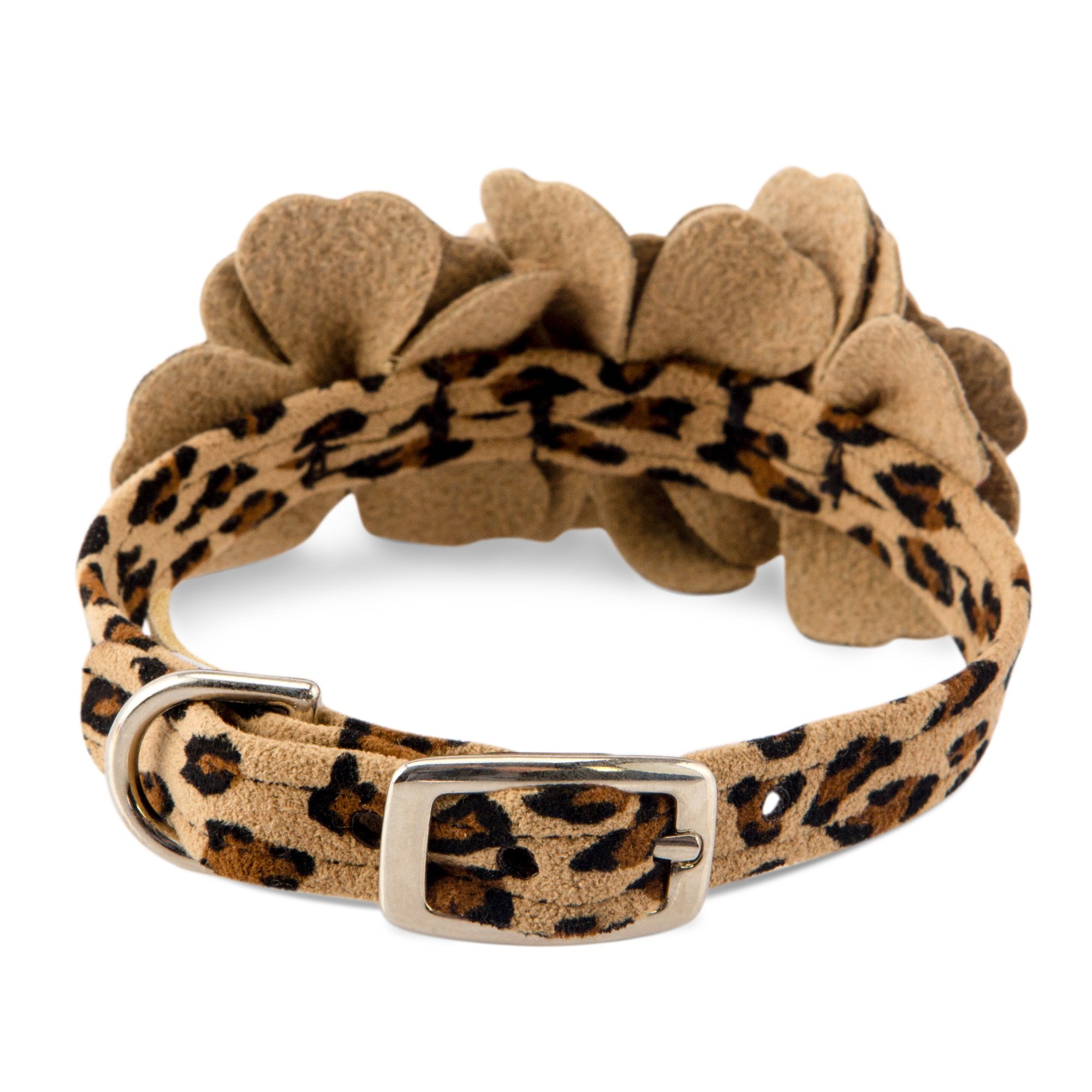 Cheetah Couture Tinkie's Garden Flower Pet Collar - Elegant Floral Dog Collar for Small Dogs, Perfect for Weddings, Parties & Photo Shoots