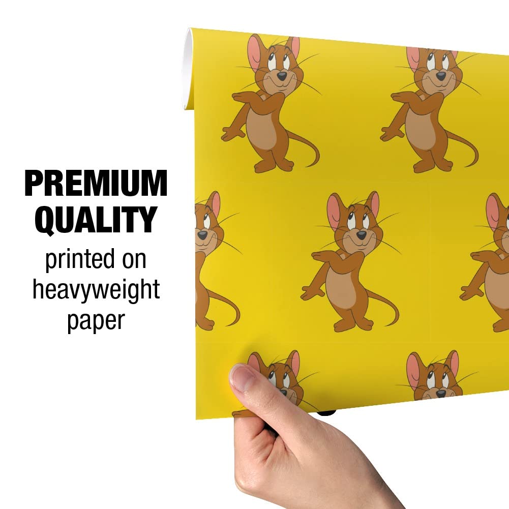 Tom and Jerry Wrapping Paper Roll - Fun Cartoon Gift Wrap for Birthdays, Parties & Holidays | Premium Quality Decorative Paper for Gifts, Crafts & DIY Projects