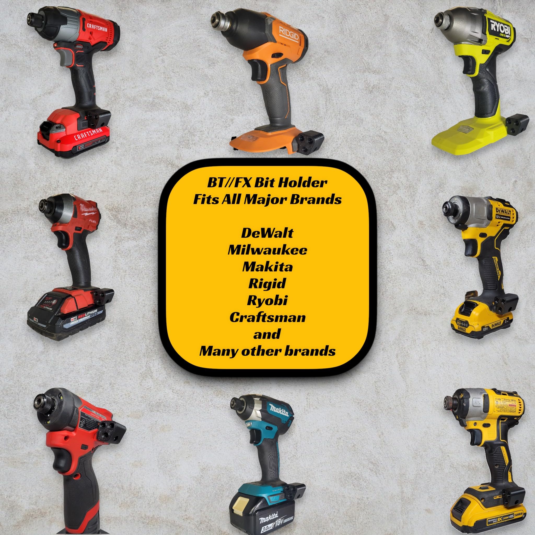 Premium Universal Drill Bit Holder - Magnetic Tool Accessory for Cordless Drills & Impact Drivers | Workshop, DIY Projects & Professional Use