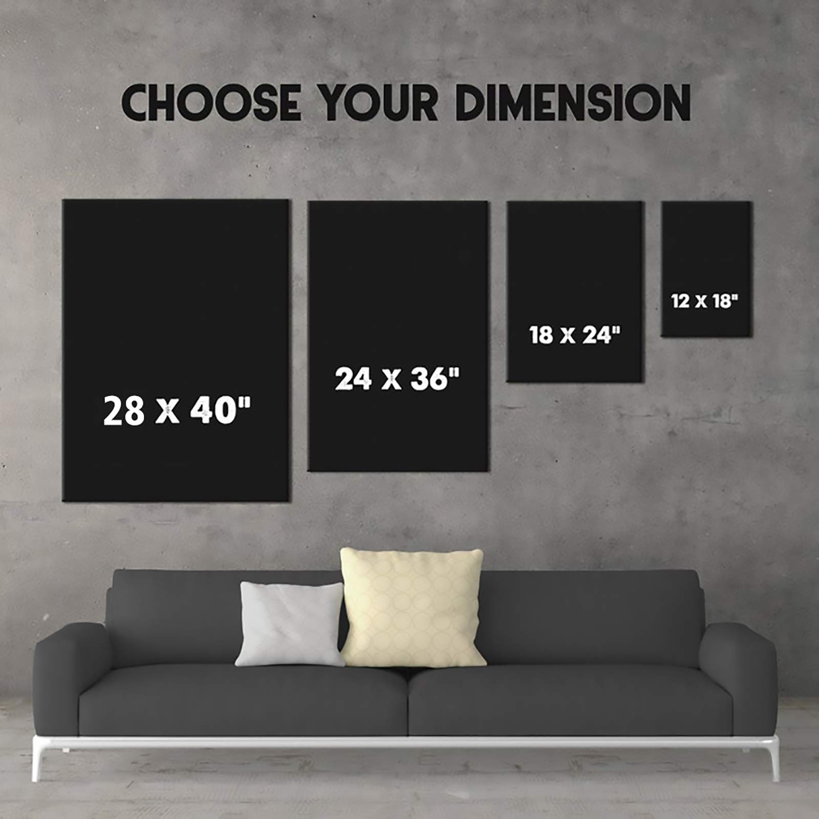 Kitchen Canvas Wall Art - Modern Dining Room Decor with Tableware & Cooking Utensils - Framed Ready-to-Hang Painting for Home, Restaurant & Cafe (28x40 Inches) - Perfect for Kitchen Wall Decor & Culinary-Themed Spaces