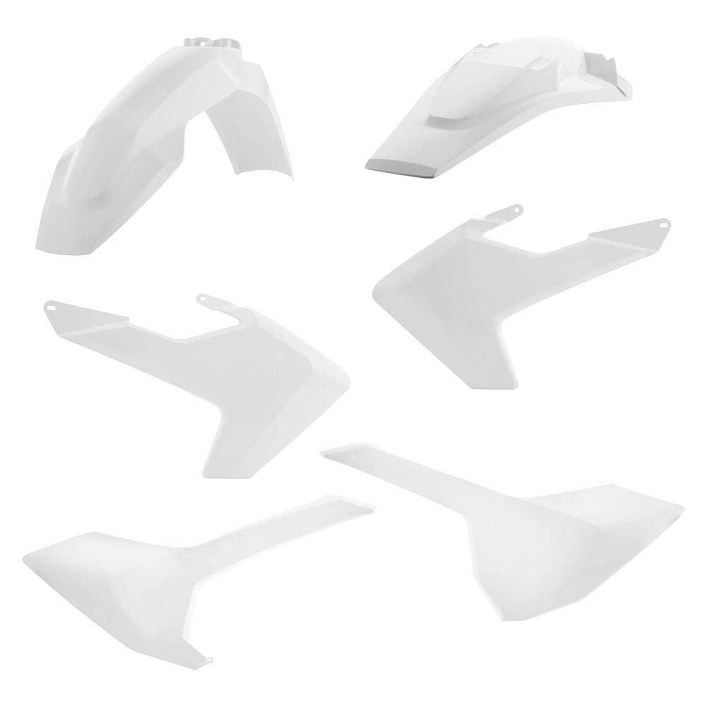 Acerbis Replica Plastic Kit Original 17 for Husqvarna FX 450 2017-2018 | Dirt Bike Replacement Parts | Off-Road & Motocross Riding Accessories