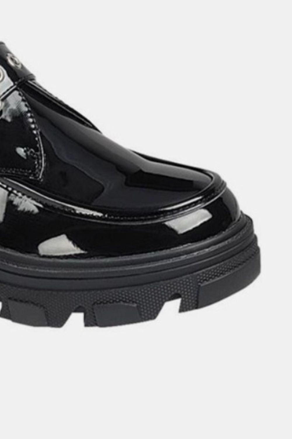 Forever Link Buckled Platform Lug Sole Loafers - Stylish & Comfortable Women's Shoes for Work, Casual Outfits & Everyday Wear