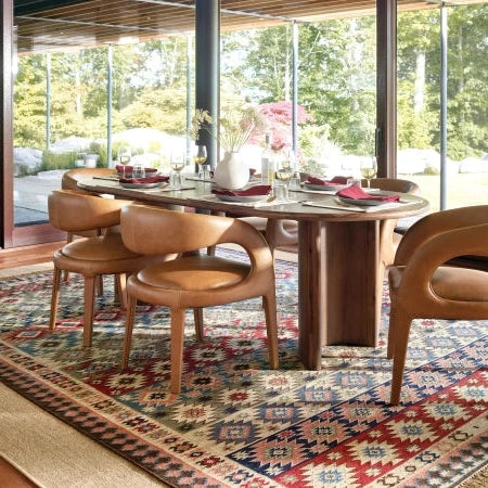 Dash & Albert Balsam Kilim Multi Handwoven Wool Rug - Stylish Bohemian Area Rug for Living Room, Bedroom & Home Decor - Soft & Durable Floor Covering for Cozy Spaces