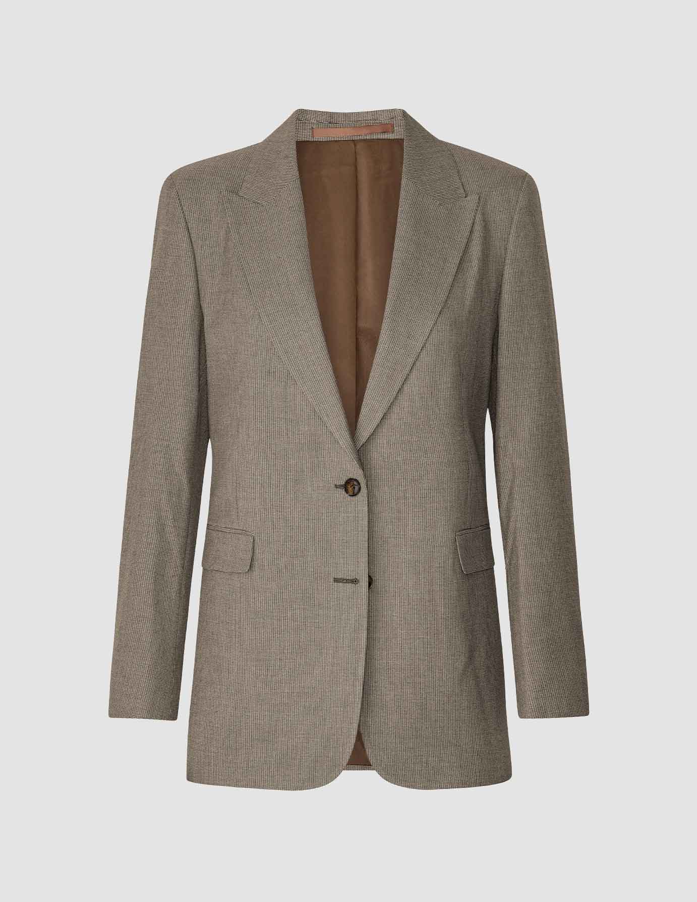 Essential Suit Tapered Latte - Premium Slim Fit Men's Business Suit for Office & Formal Occasions