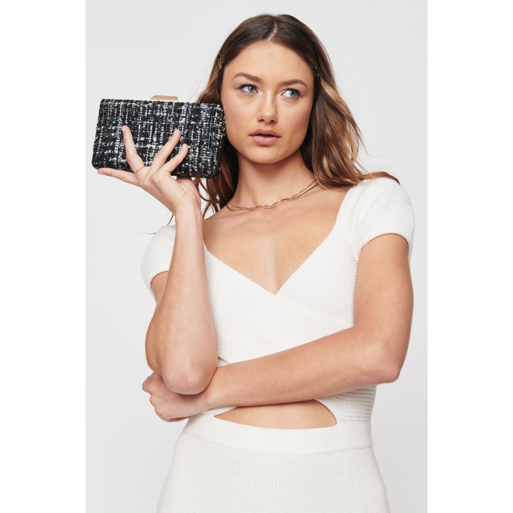 Elegant Kenna Evening Bag for Women - Clutch Purse with Wristlet Strap - Perfect for Parties, Weddings & Special Occasions