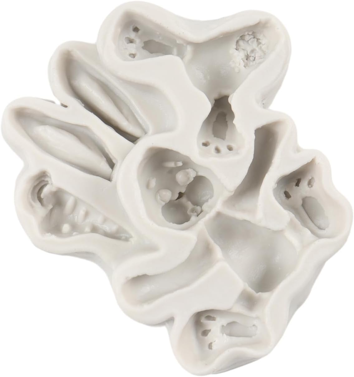Skytail 3D Easter Rabbit Silicone Mold - Bunny & Carrot Theme Fondant Chocolate Mold for Cake Decorating, Cupcake Toppers, Candy Making, Resin Crafts, and Candle Making | Perfect for Easter Desserts, Party Treats & DIY Baking Projects