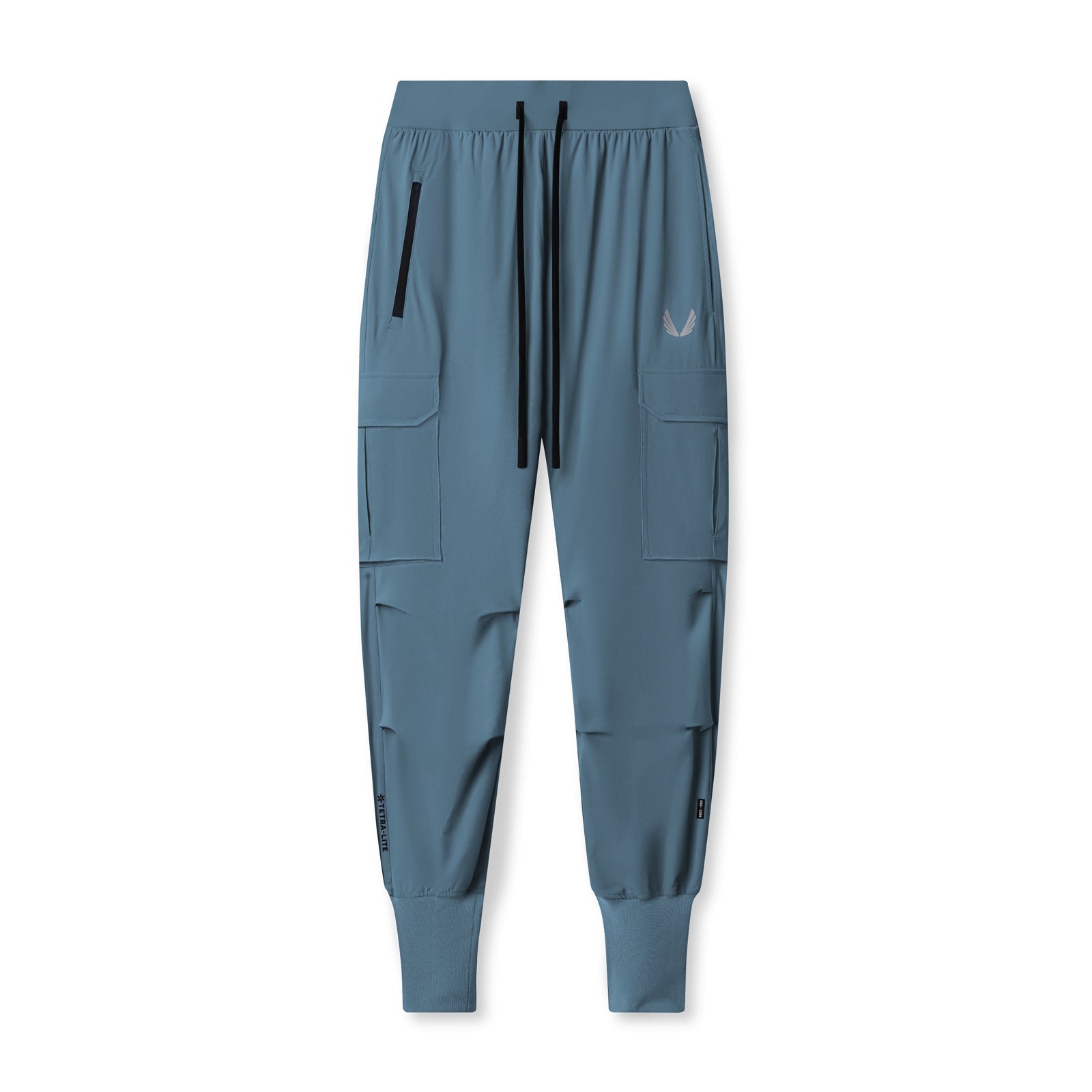 ASRV Tetra Lite Ice Cargo High Rib Jogger Pants - Men's Lightweight Performance Joggers for Running, Training & Outdoor Activities
