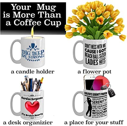 mmandiDESIGNS Semi Truck Driver Coffee Mug - 11oz Ceramic Travel Mug for Men & Women - Perfect Gift for Truck Drivers, Road Trips & Office Use