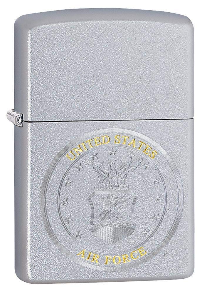 Zippo Air Force Lighters - Windproof Refillable Lighter for Outdoor Camping, Hiking & Survival Gear | Military Style Collectible Gift for Men
