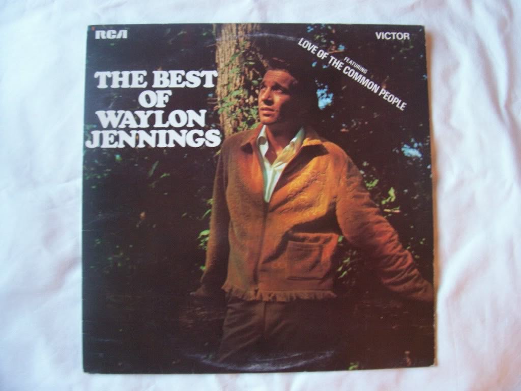 WAYLON JENNINGS The Best Of UK LP Vinyl Record 1970 - Classic Country Music for Collectors & Home Listening