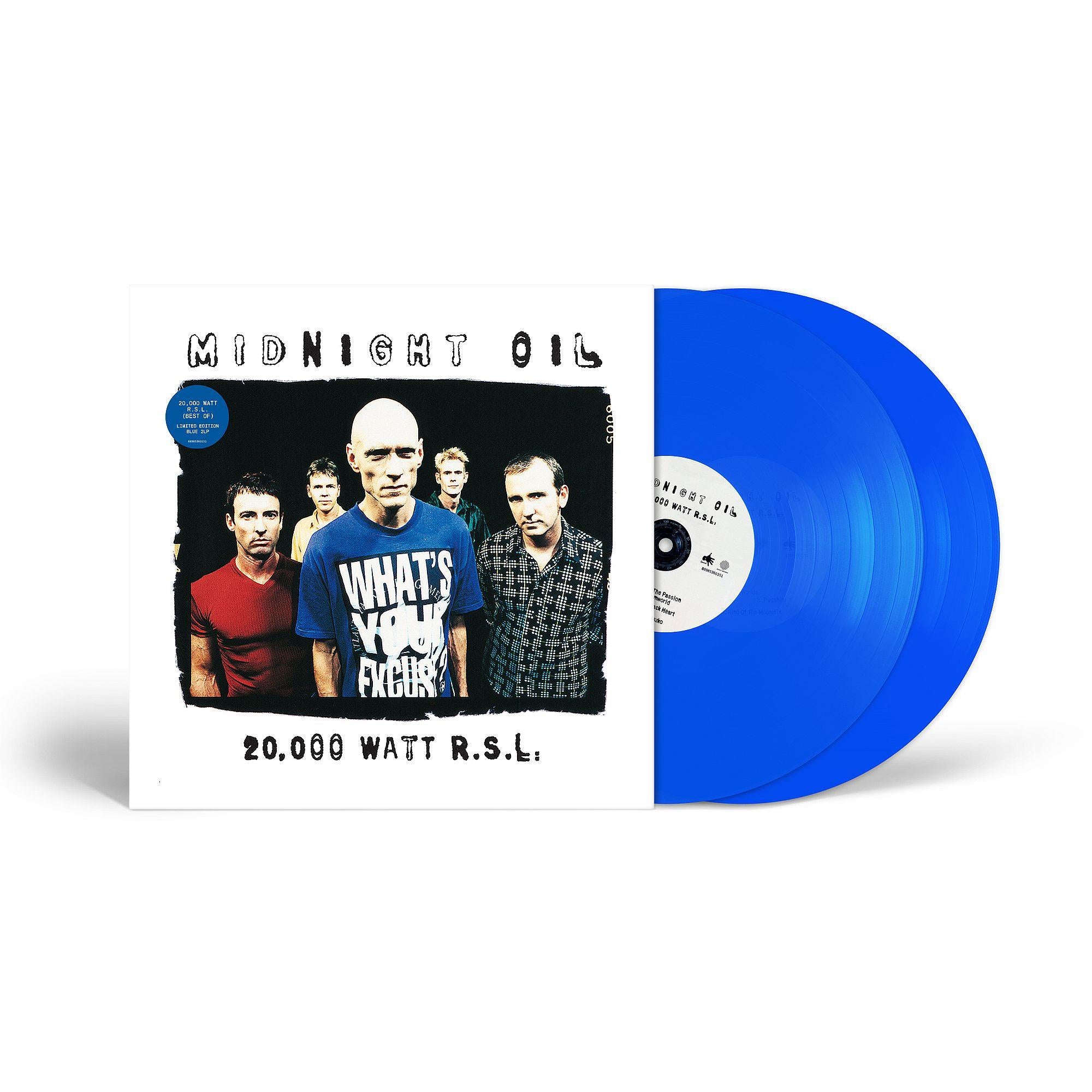 20,000 Watt R.S.L. (Best Of) Blue Vinyl Record - Limited Edition Collectible for Audiophiles & Music Lovers - Perfect for Home Listening, DJ Sets, and Vinyl Collections