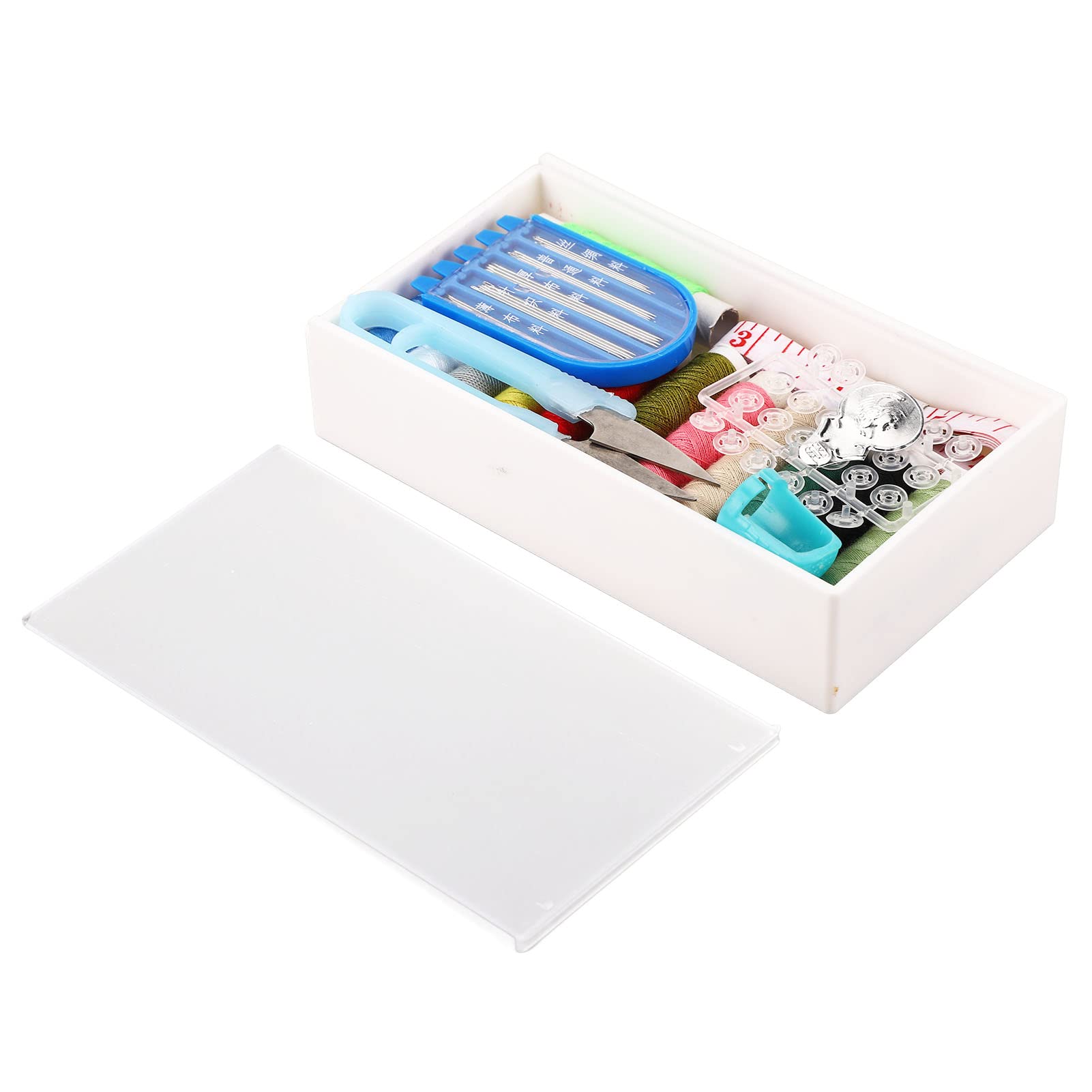 Portable Sewing Kit with 50+ Essential Tools - Compact, Durable & Sturdy Sewing Set for DIY, Home, Crafts & Travel | Perfect for Quick Repairs, Emergency Fixes & Handmade Projects