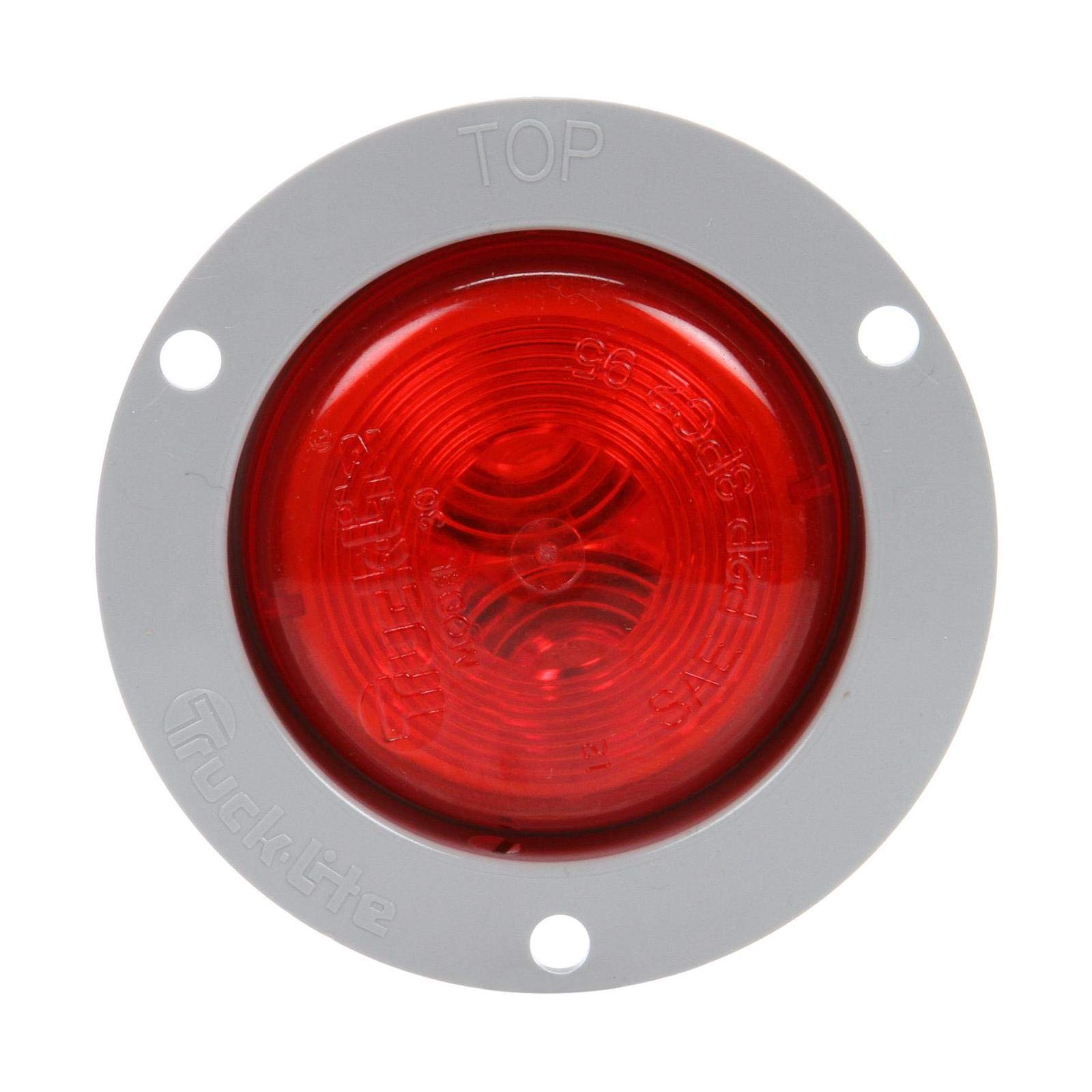 Truck-Lite Clear LED Marker and Clearance Lights for Semi Trucks & Trailers - Durable Waterproof Side Marker Lights for Enhanced Road Visibility & Safety