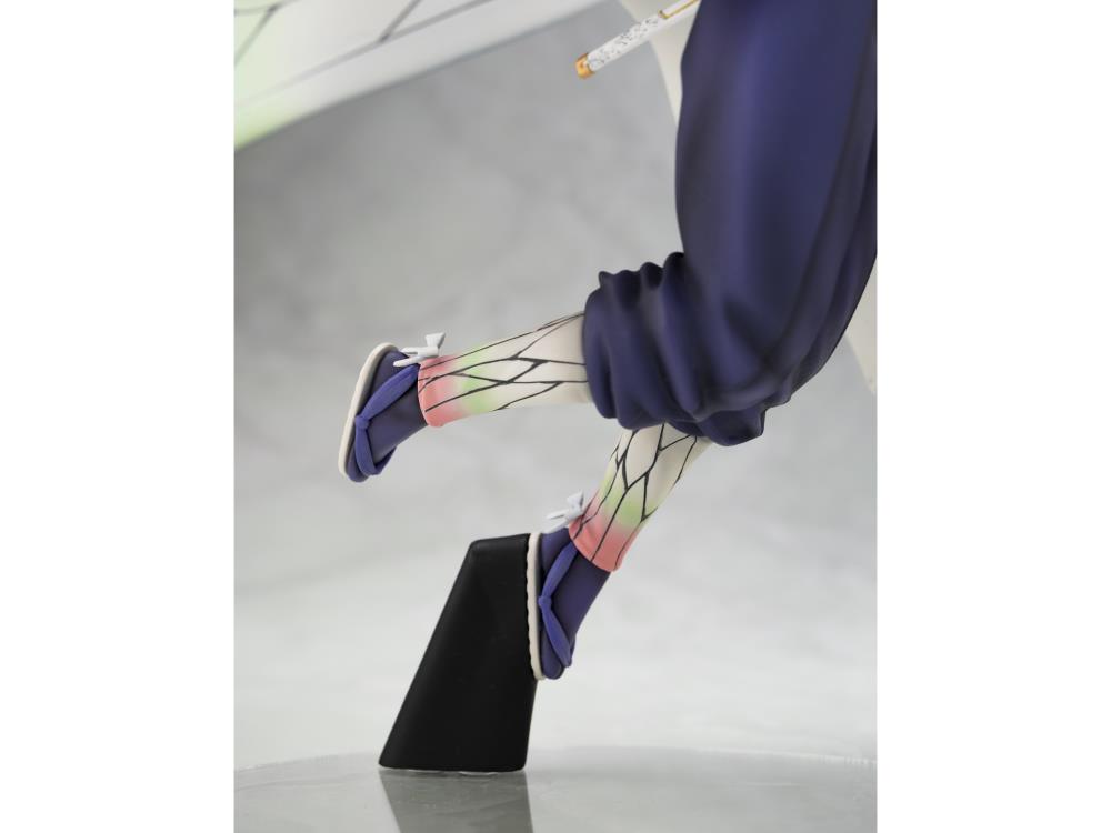 Aoshima 1/7 Scale Figure - Demon Slayer Kimetsu no Yaiba Shinobu Kocho Anime Collectible Statue for Home Display & Anime Fans Gift