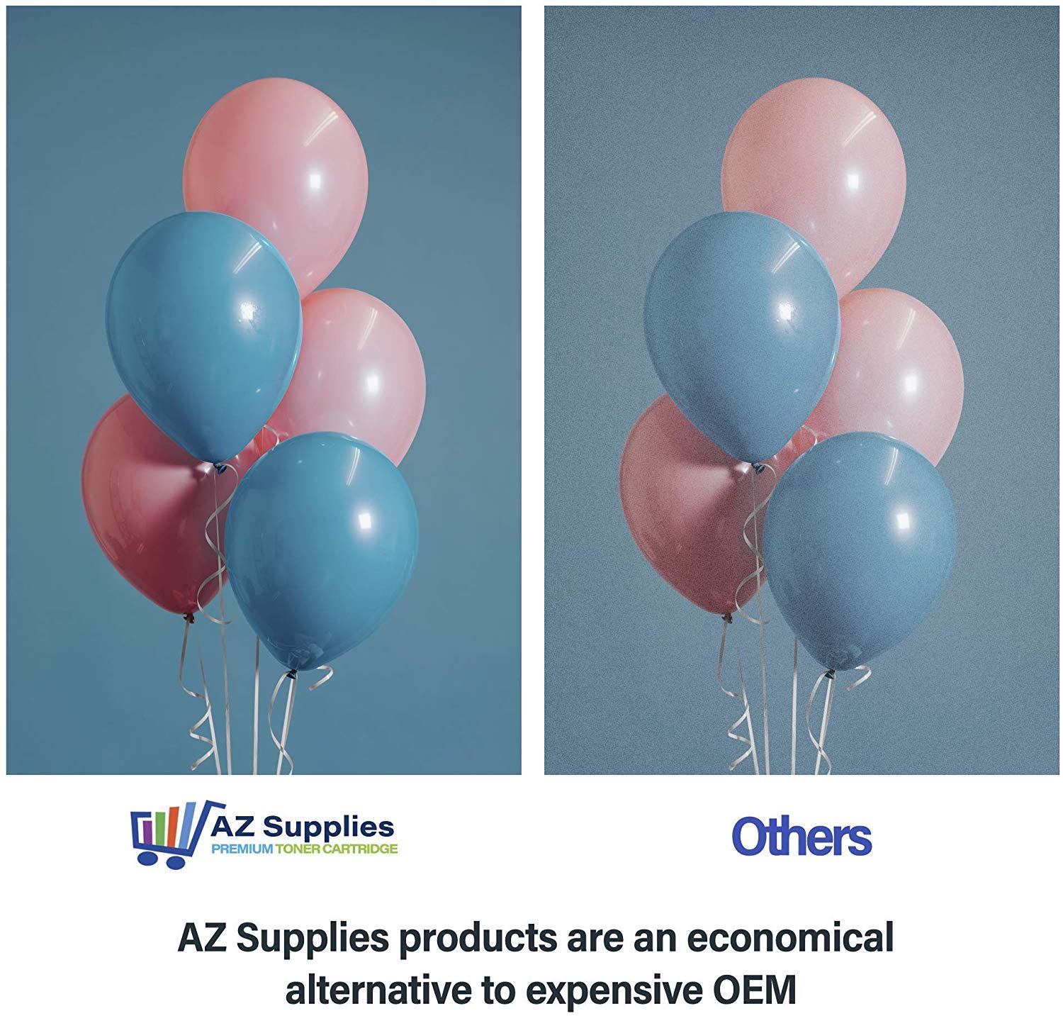 AZ SUPPLIES Compatible Toner Cartridge Replacement for Ricoh 841284/841287/841286/841285 MP C4000/C4000G/C4000SPF/C5000/C5000G/C5000SPF (4-Pack Black, Cyan, Magenta, Yellow) - High-Quality Office Printing Solution for Business Documents & Presentations