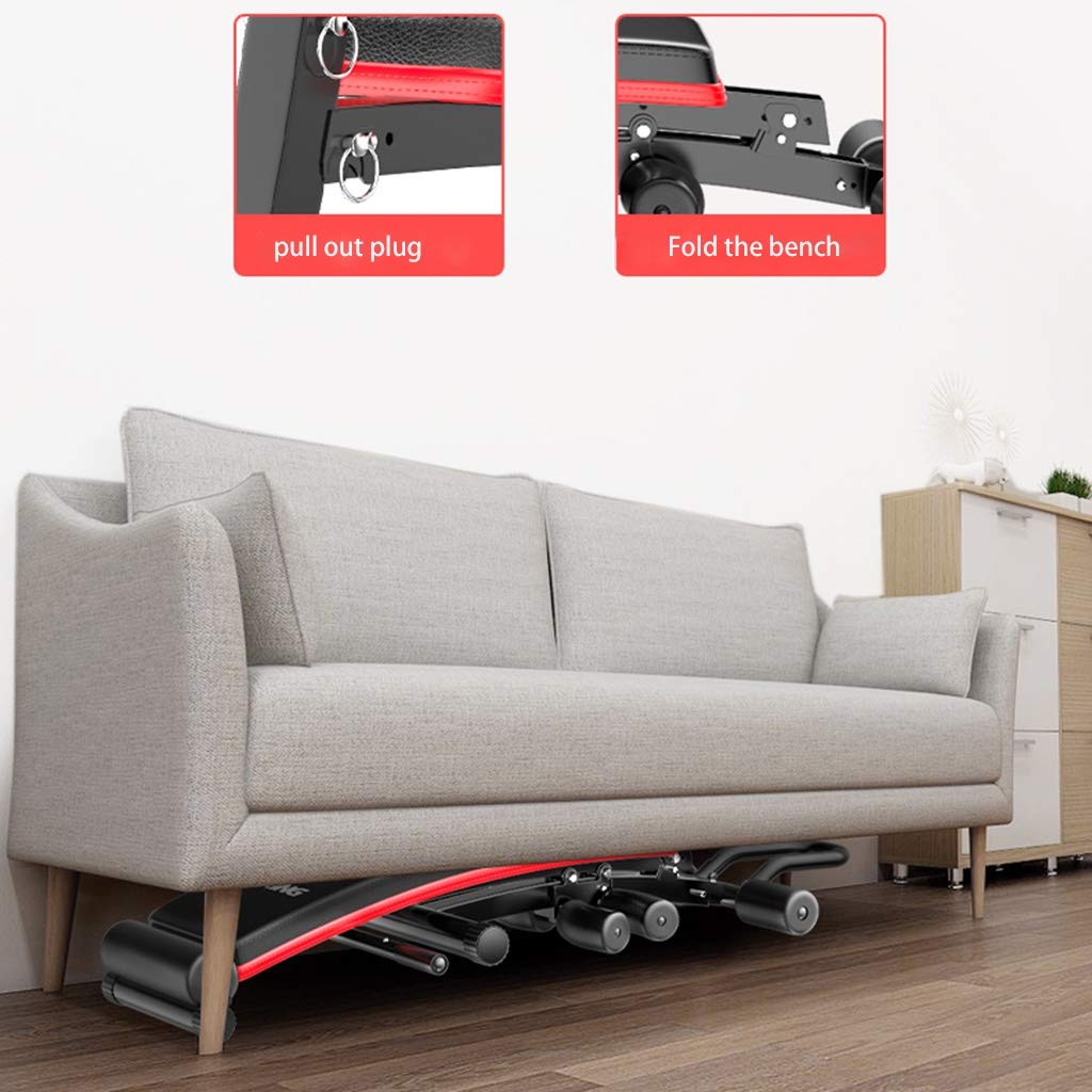 Adjustable Multi-Functional Ab Workout Bench - Roman Chair for Core & Abdominal Training, Full Body Fitness Equipment with Decline Sit Up Feature | Perfect for Home Gym, CrossFit & Strength Training